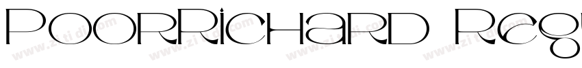 PoorRichard Regular字体转换